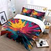 Colorful Explosion Burst Pattern. Bedding Sets Duvet Cover Sets Duvet Covers Pillowcases(1 * Duvet Cover 2 * Pillowcases Without Duvet Insert)