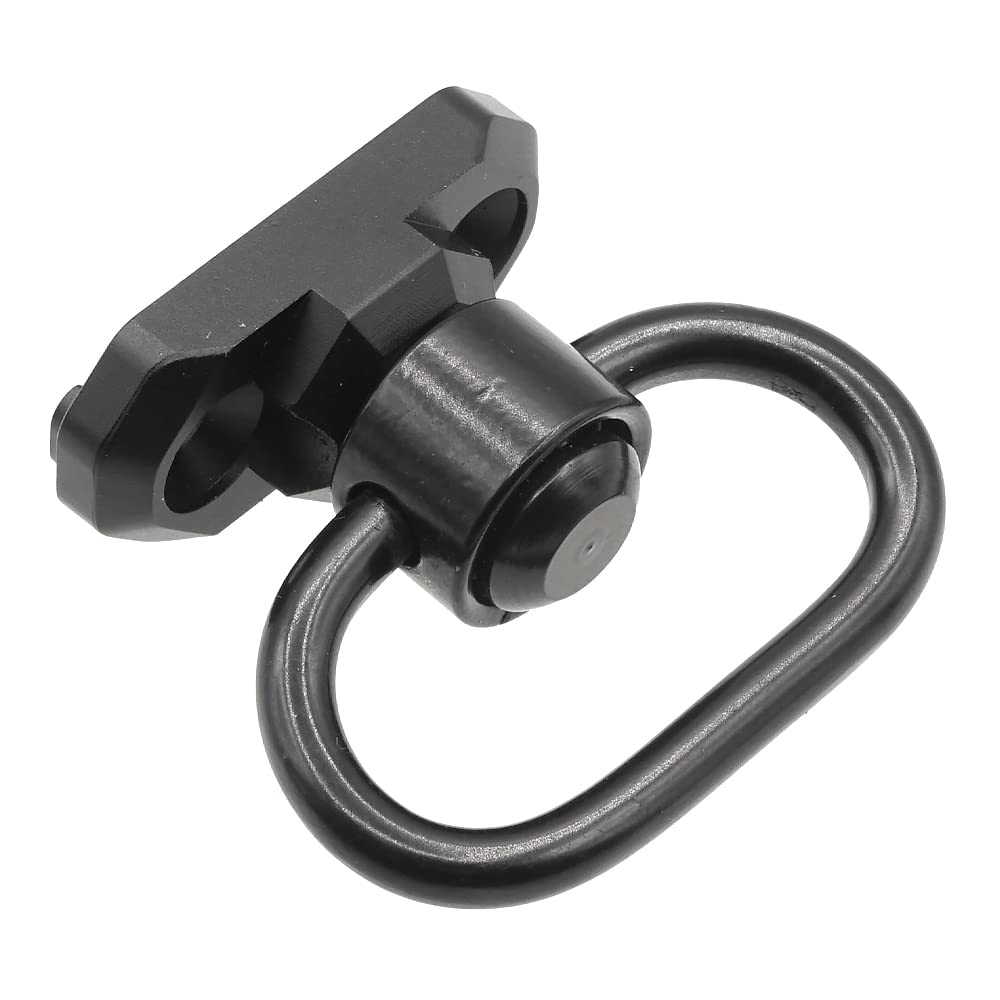 Ryohin Buhin UTG Type M-LOK QD Sling Mount & QD Sling Swivel Replica Set with QD Hole Adapter, Aluminum & Steel