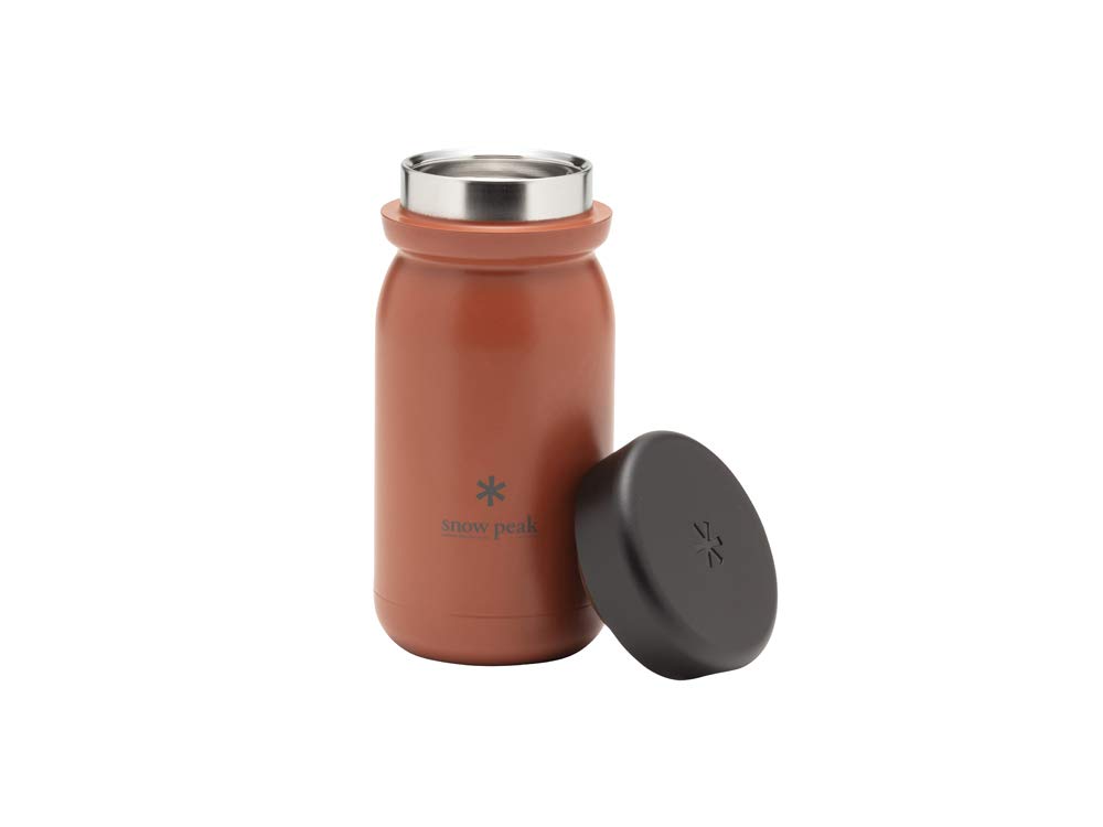 Nerezová vakuová láhev Snow Peak Typ M350 Červená hlína TW-351-RC