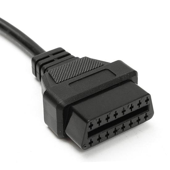 Diagnostický skener 12pinový Obd1 až 16pinový kabel převodníku Obd2 pro GM auto