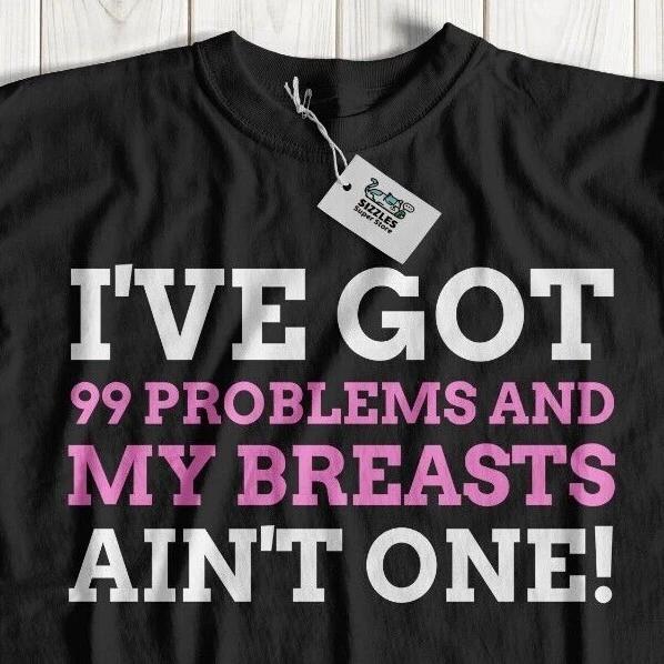Funny Boob Job T-Shirt Breast Augmentation Gifts Mastectomy Tit Surgery Recovery 3XL