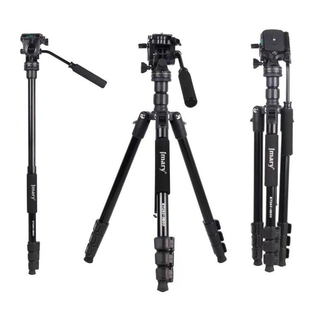 

JMARY KT285+NB50 Extendable Height Aluminum Alloy Camera Holder Tripod Stand for Live Streaming Type A