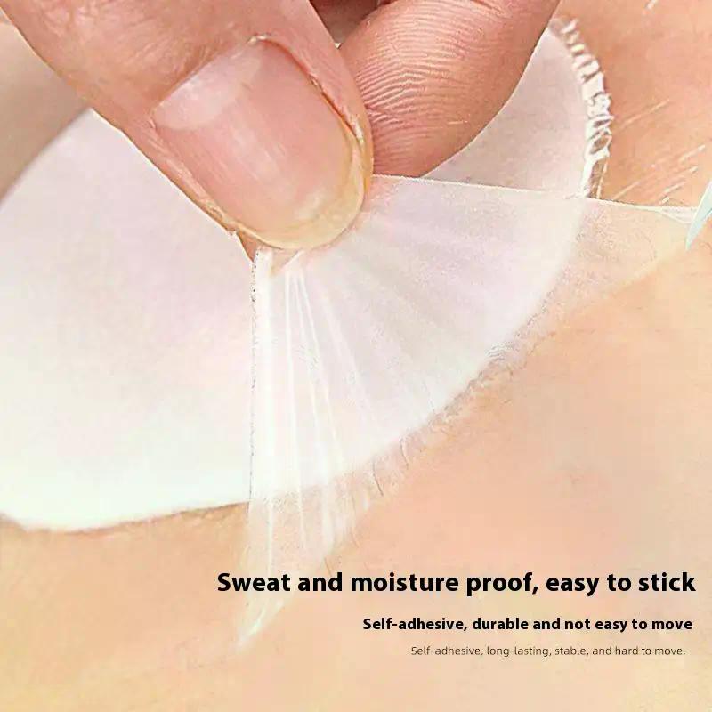 10Pcs Invisible Neck Lifting Patch Skin-Friendly Seamless Protection Film Waterproof Breathable Anti-Aging Neck Wrinkle Patch