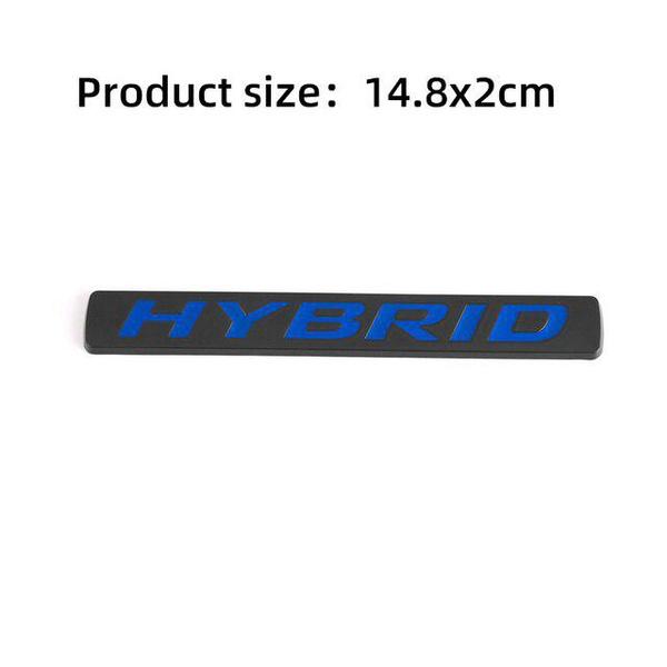 Car Sticker Emblem Auto Badge Decal for Hybrid Synergy Drive Letter Prius Camry Rav4 Crown Auris Honda Focus Toyota Styling
