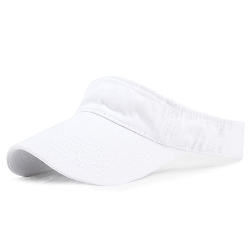 Adjustable Sun Visor Sports Hat Tennis Golf Headband Beach Cap Men Women UV Protection Baseball Hat Sunscreen Hollow Top Cap