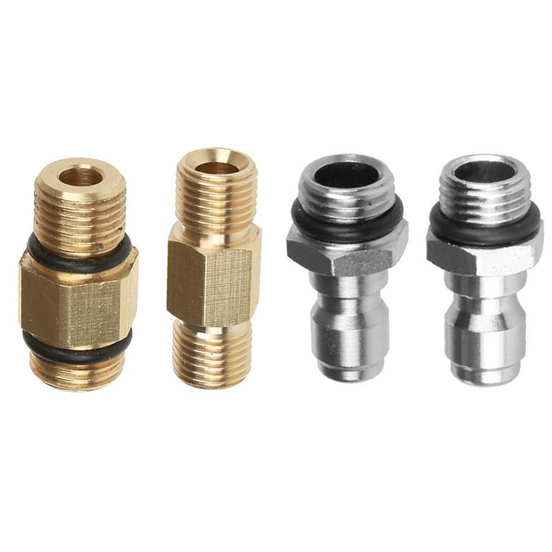 Lance Connector Adapter Nozzle Copper G1/4 M14x1.5 Replacement Cleaning