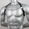 Male Leather Lingerie Sexual Chest Harness Men Adjustable Rave Gay Clothing Fetish Full Body Harness Belt Strap for Sex