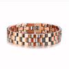 Vintage magnetische koperen armband voor heren, vintage polsband, magnetische armband voor heren, handketting, gezondheids- en energiearmband voor mannen