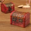 Jewelry Storage Box Vintage Decorative 7 Types Beautiful Printing Patterns Jewelry Container for Women