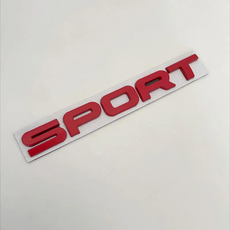 3D Metal Sport Car Rear Trunk Side Fender Emblem Badge Decals Sticker Styling Accessories For Land Rover Discovery Range Rover