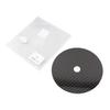 CD DVD Stabilizer Carbon Fiber 0.2mm Tuning Mat Disc Stabilizer for Top Tray Player