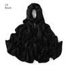 Summer New Carf Matte Satin Monochrome Long Scarf, Satin Imitation Silk Solid Color Long Silk Scarf Headscarf