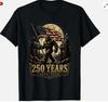 250th Anniversary USA Patriotic 250 Years American 4th July Unisex T-Shirt