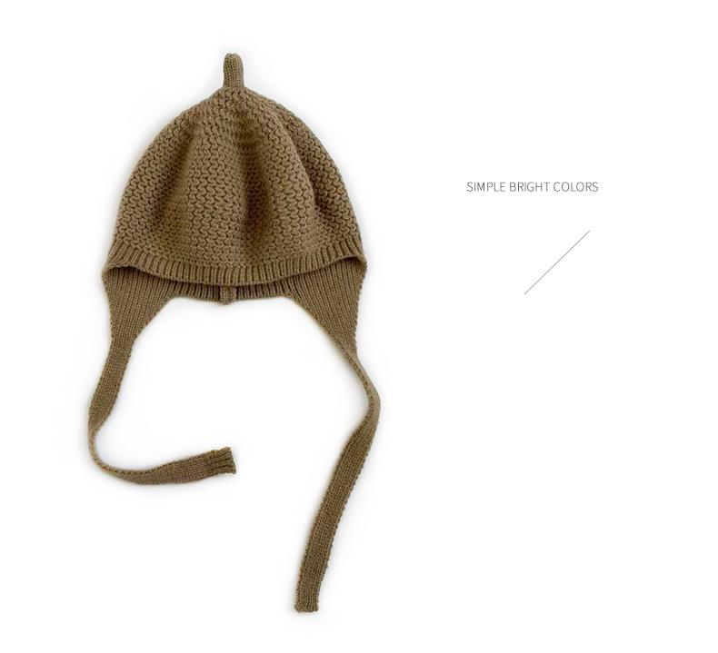 Cat Brother Autumn Winter Children's Cute Braids Beret - Sweet, Stylish Knit Wool Hat for Girls