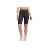 X Universal Standard Collaboration Comfortable Moisture-Wicking Striped Cycling Shorts Women Shorts Black FJ7460