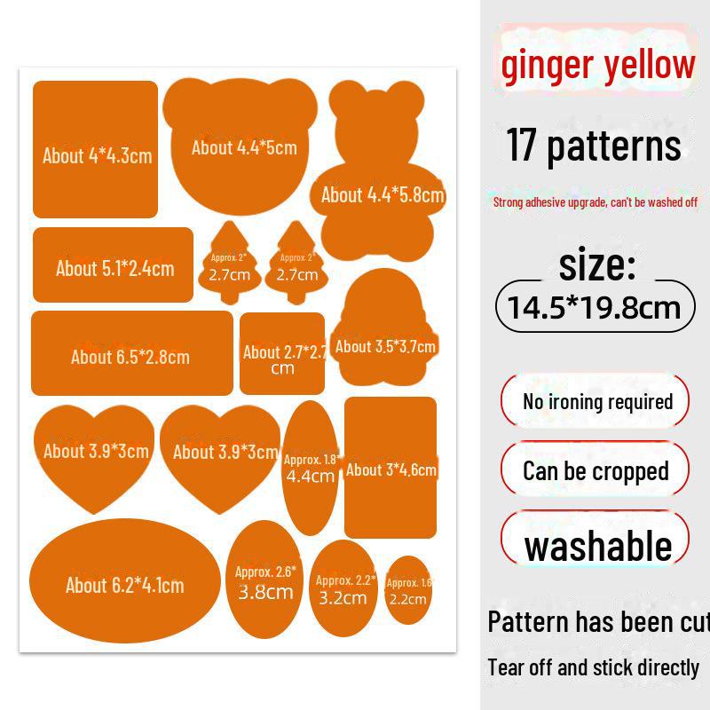 High-End Washable Self-Adhesive Down Jacket Repair Patch