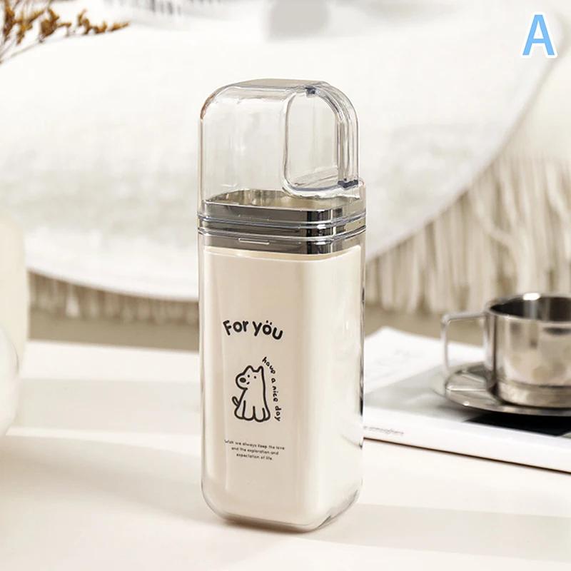 Travel Toothbrush Holder Cartoon Cute Toothbrush Cup Simple Portable Mouthwash Cup for Business Trip Home Camping