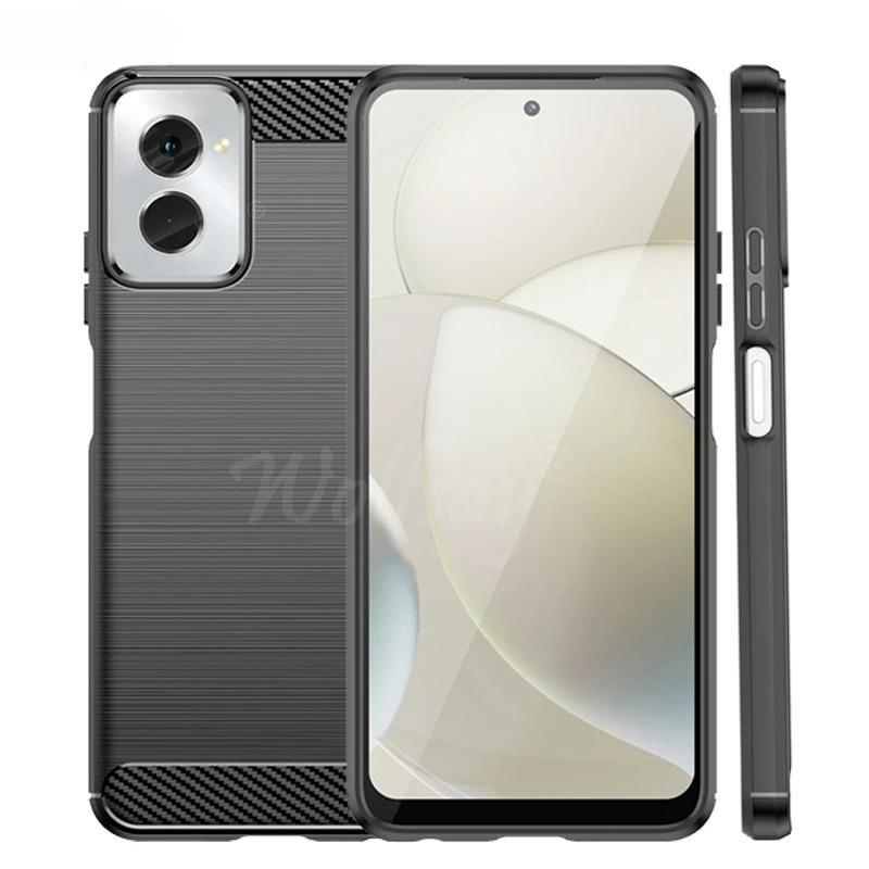 For Motorola Moto G Power 5G 2024 Case Silicone Carbon Fiber Cover For Moto G Power 5G 2024 Case For Moto G Power 5G 2024 Case