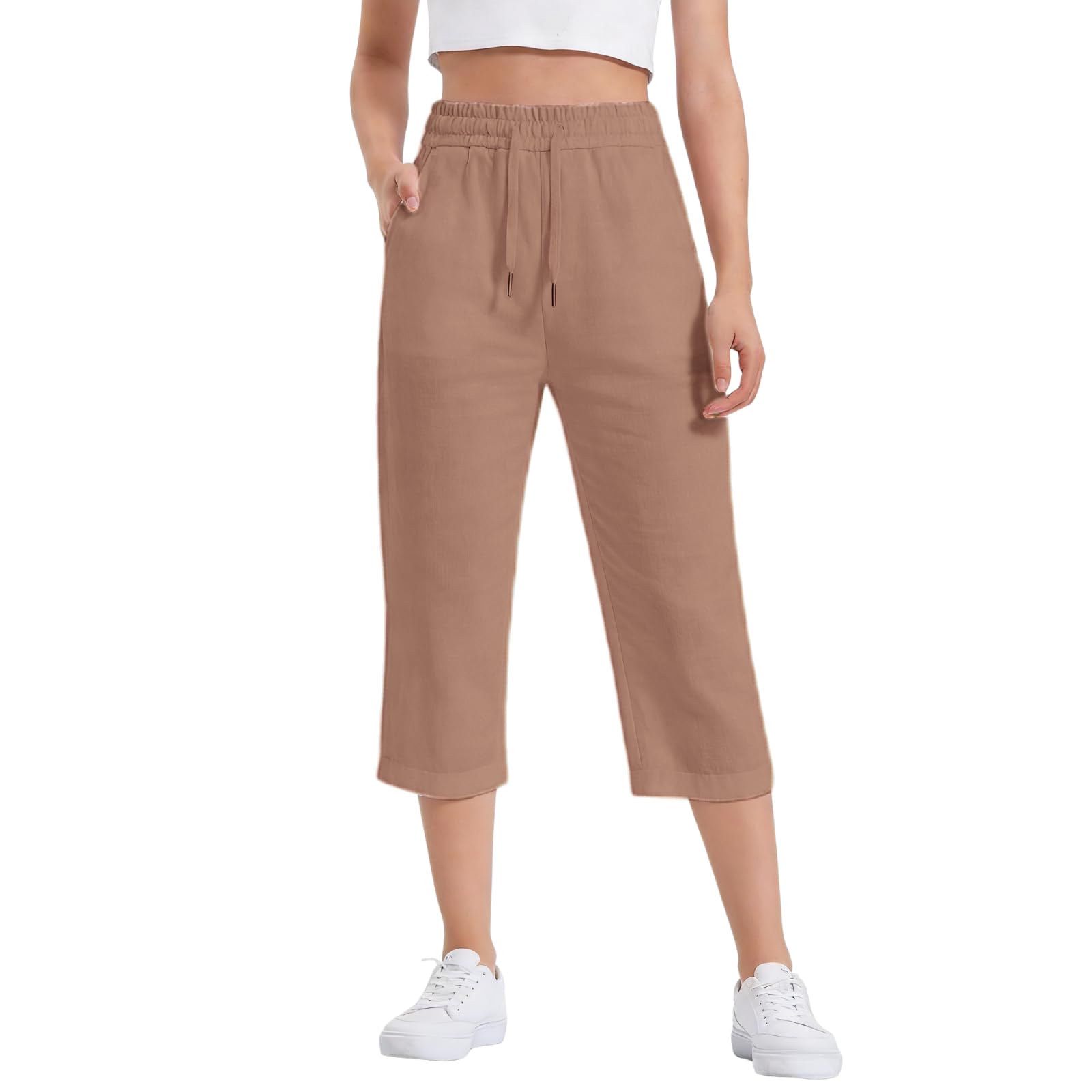 Boys And Girls Casual Pants Fashion Sports Pants 120 коричневый