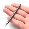 Creative Titanium Mini Bolt-Action Keychain Pen - Portable Travel Ballpoint Signature Pen