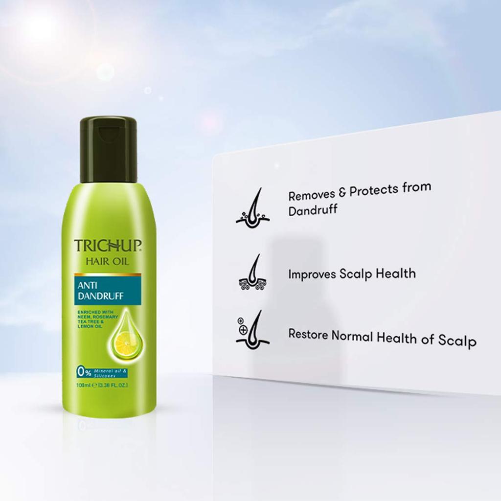 Trichup Anti Dandruff Oil 100ml / Shampoo 200ml