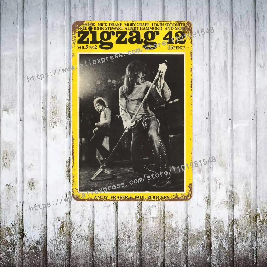 Bad Company Band metal Decor Poster Vintage Tin Sign Metal Sign Decorative Plaque for Pub Bar Man Cave Club Wall Decoration