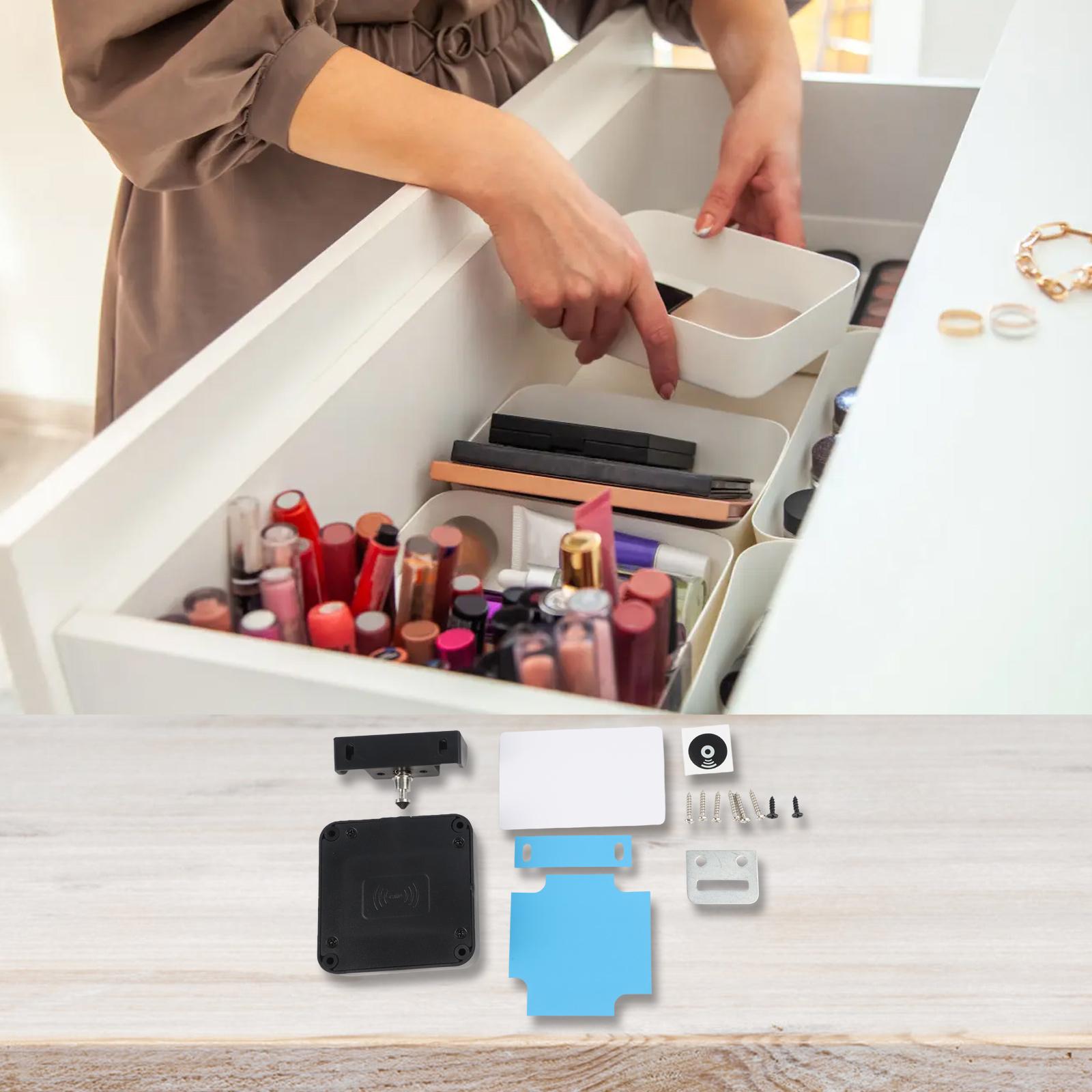 

For Tuya App Smart Lock Electric Cabinet Lock for Drawers with Low Battery Notification and Security Mechanism China Mainland