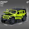 1:32 Jeep Wrangler Rubicon Off-road car Alloy Model Car Toy Diecasts Metal Casting Sound and Light Car Toys For Children Vehicle ALR1