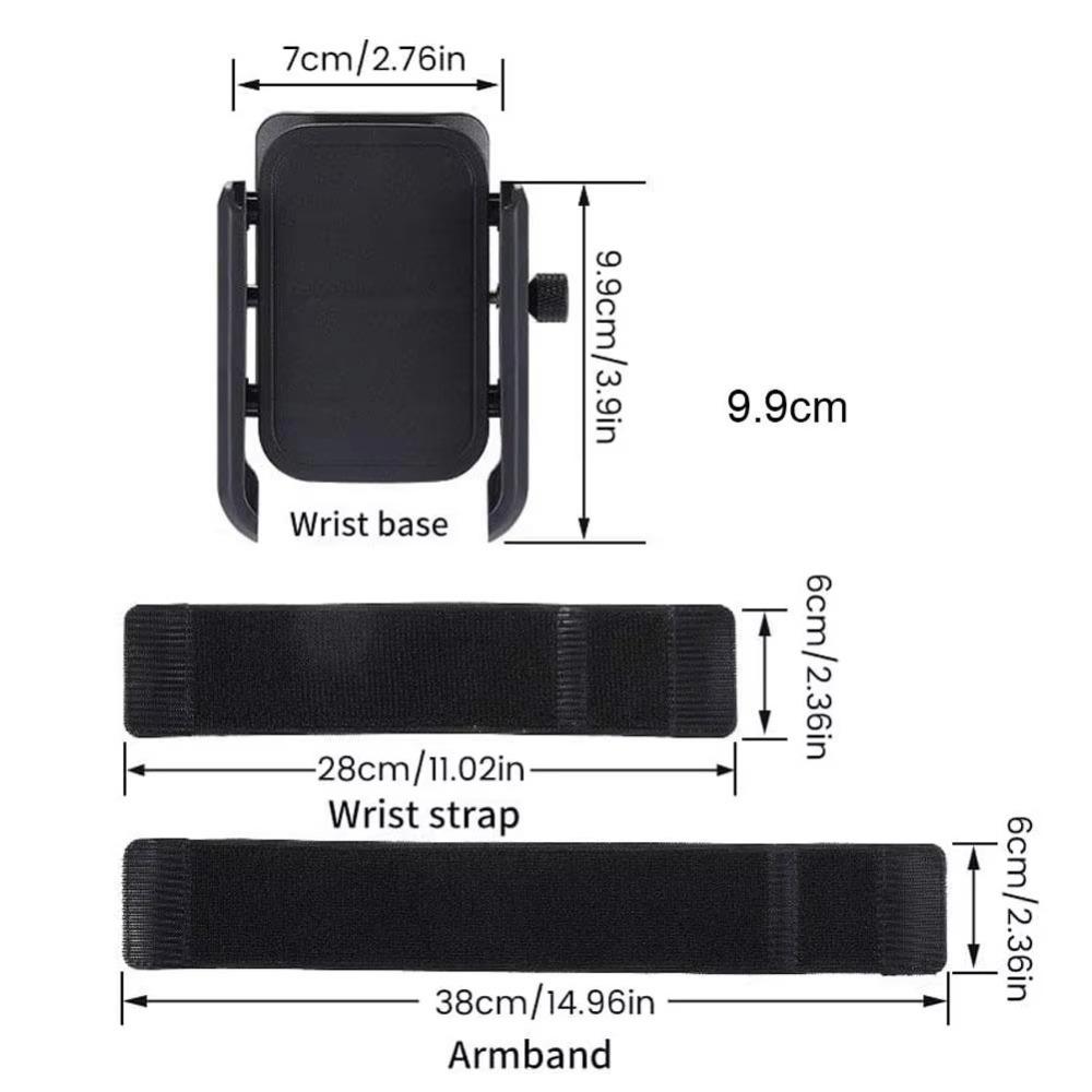 360 Rotatable Wristband Phone Holder Armband Comfortable Workout Wrist Phone Holder  Jogging