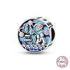 copper Travel Suitcase Motorcycle Car Bicycle Charm Bead Charms Pendents Compatible With Authentic Bracelets Fine Do It Yourself Birthday Jewellery Gi
