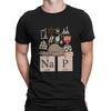 Periodic Table Of Elements Funny Chemistry Sloth T Shirt Vintage Gothic Mens Tshirt Polyester  Men Clothing