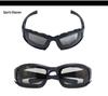 Polarized Tactical Sunglasses Set with Night Vision Goggles (7-Piece) for Shooting and CS Field Use