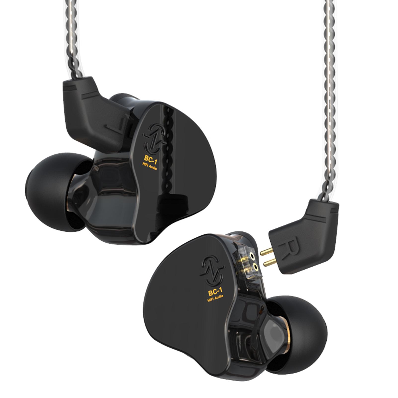 

Навушники-вкладиші CCZ Melody In-Ear Monitor, динамічні навушники з шумопоглинанням та 10-мм динаміком A чорний