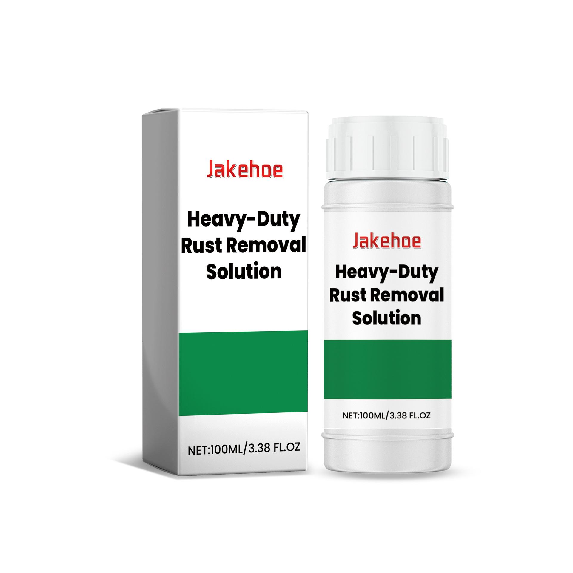 JAKEHOE Средство для удаления ржавчины с металла Средство для удаления пятен со стали и металла Средство для удаления желтой ржавчины Длительная защита Быстросохнущее средство для удаления ржавчины 100ml