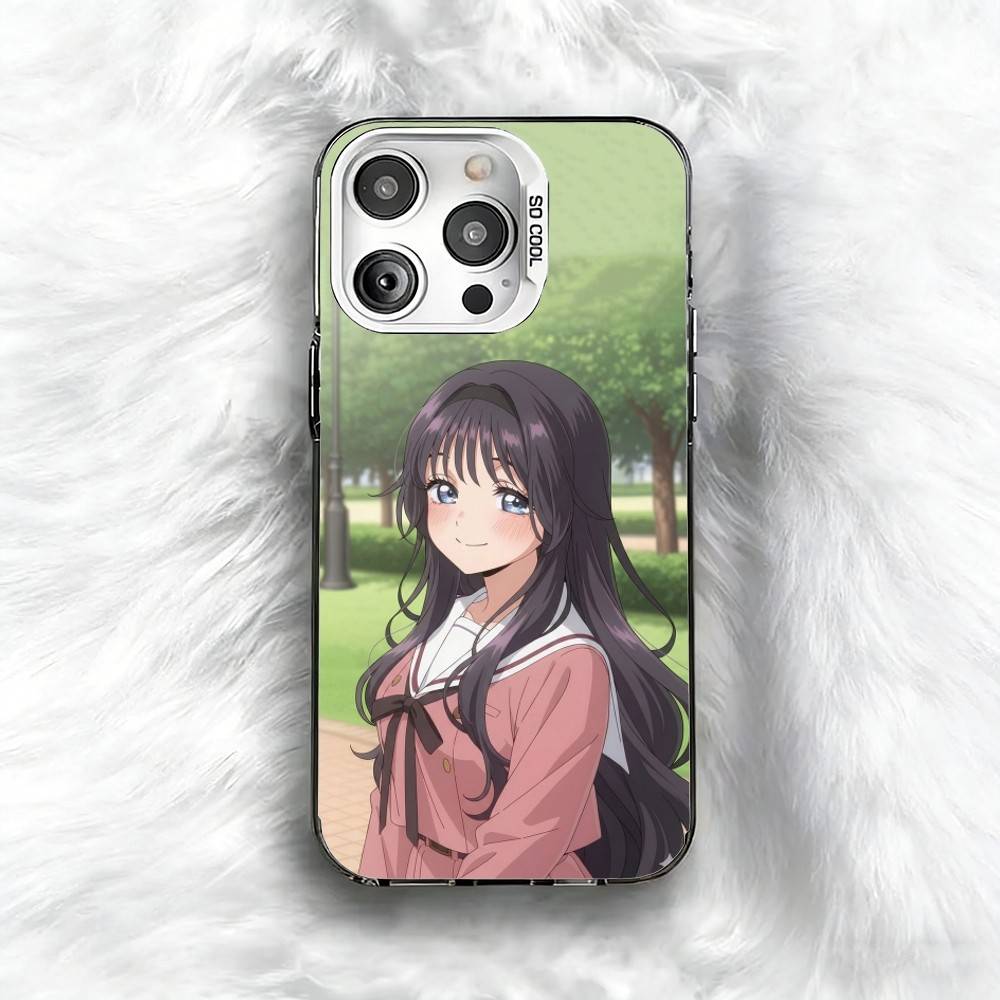 W-Waguri k-Kaoruko Anime  Phone Case For iPhone 16 17 15 14 12 13 Pro Max Black Color Shockproof Cover