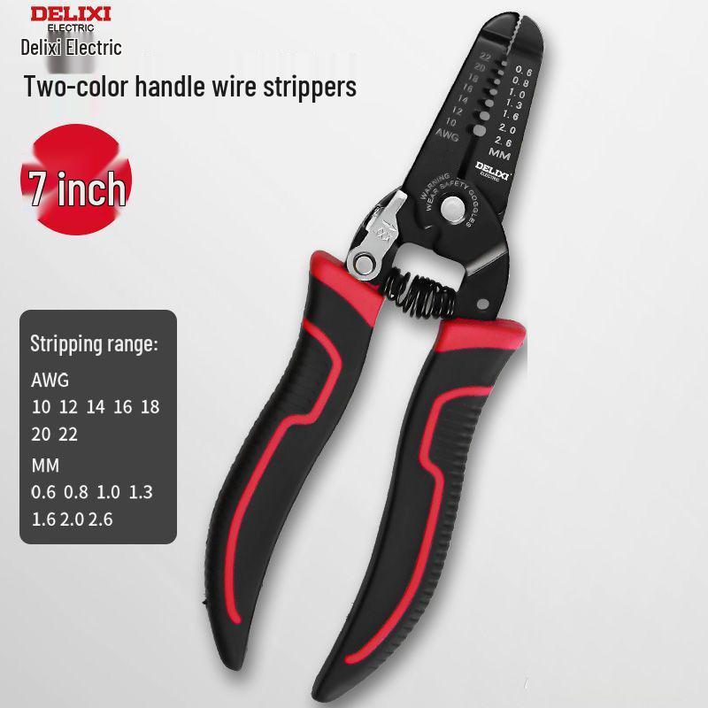 

Electrician s Universal Automatic Wire Stripping and Crimping Tool