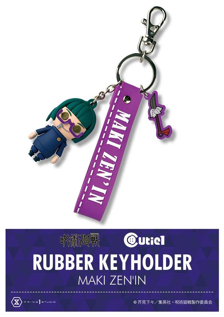 Jujutsu Kaisen Cutie 1 Zenin Maki Rubber Mascot