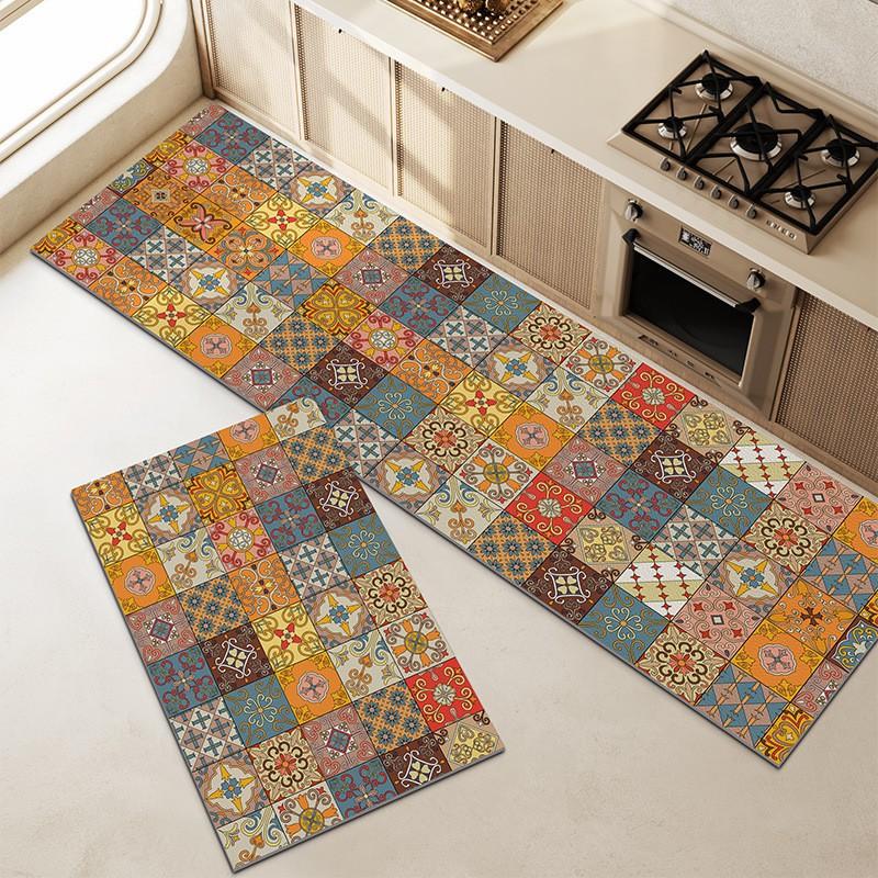 Silica Diatomite Kitchen Mat Absorbent Non-Slip Floor Rug Dining Bathroom Modern Minimalist