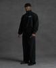 PHERMENON Oversized P Wide Sweatpants - Black