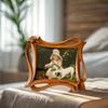 Decorative Frame with Lily Flower Design, for Home and Office Displays