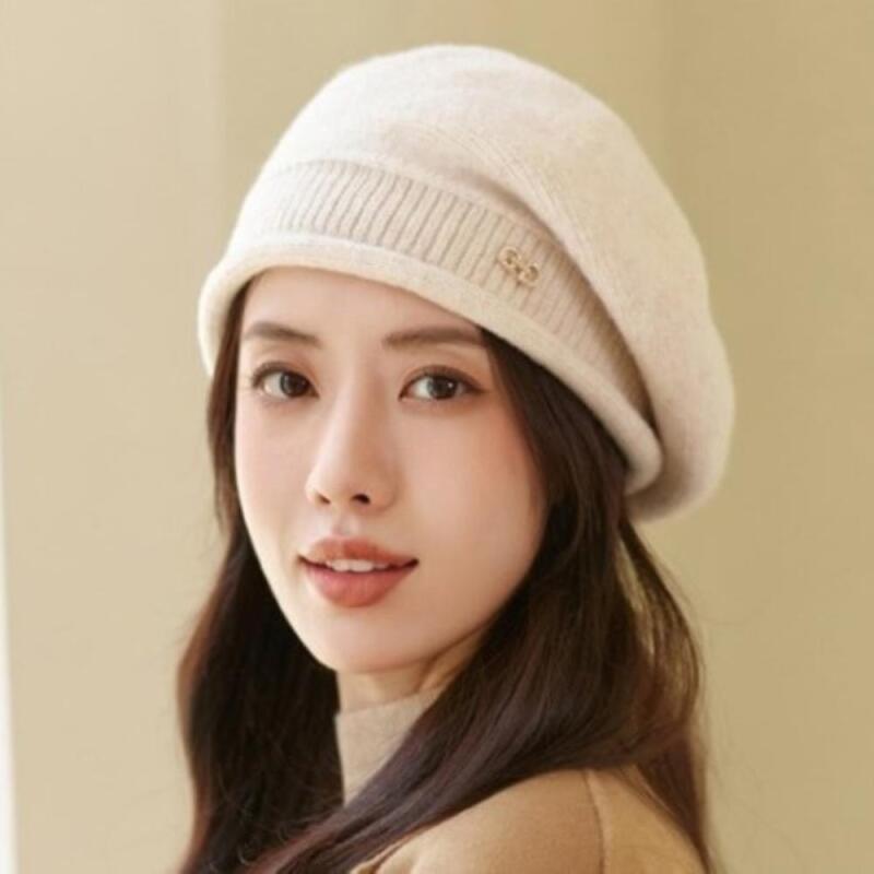 Women s Gold Point Point Sweater Hat C8688_Brown
