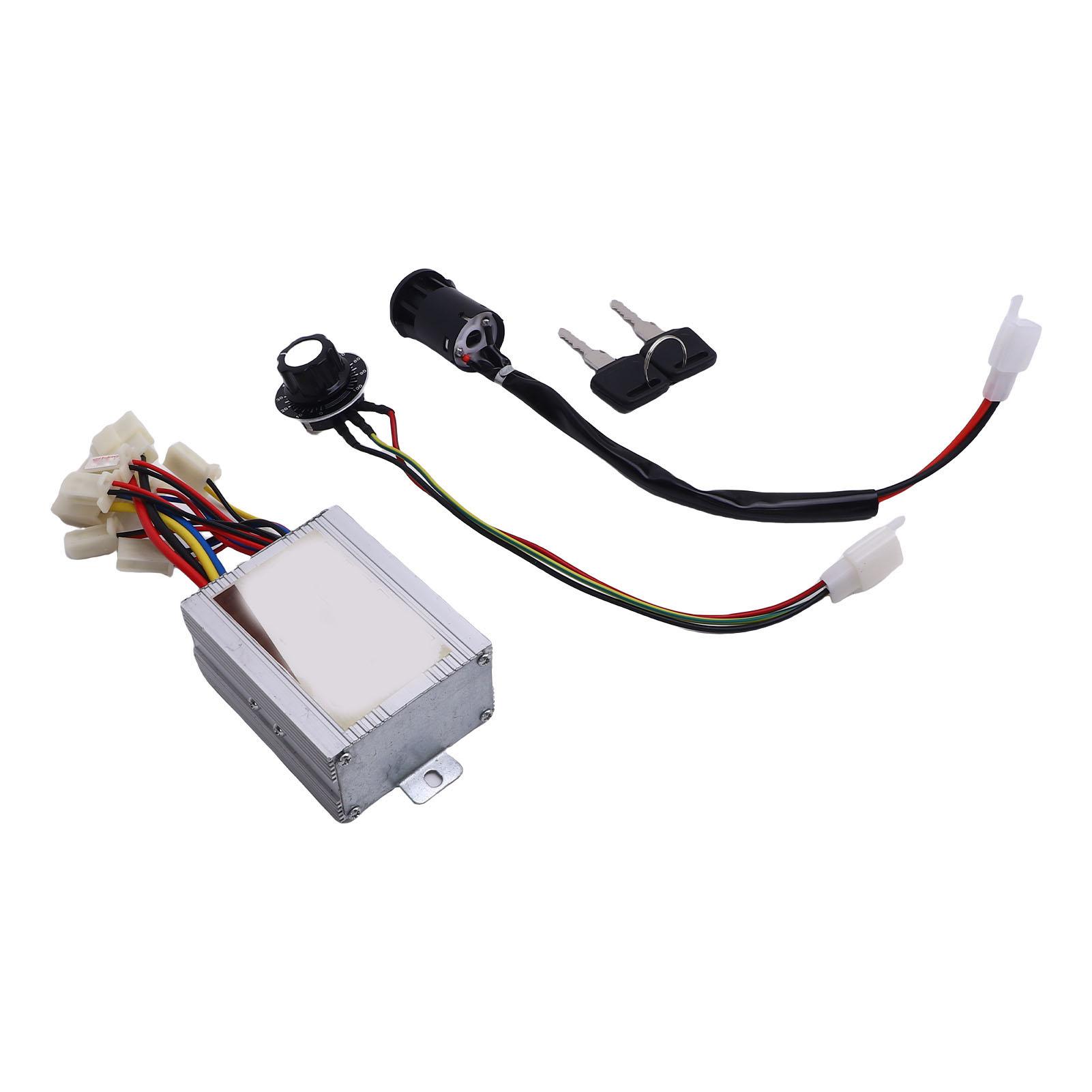 

Direct Current Motor Speed Controller Cycling Control Knob Switch 350W with Electric Door Lock