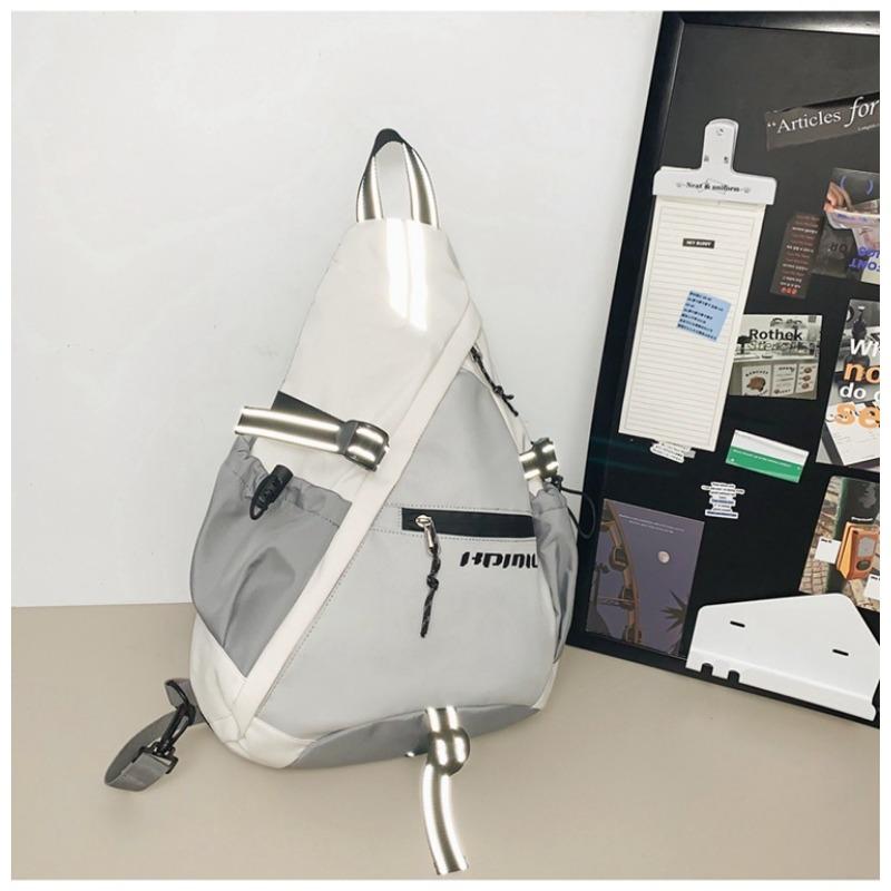 

Новая мужская повседневная одноплечевая сумка-мессенджер большой вместимости, сумка для путешествий на открытом воздухе, женский школьный рюкзак, студенческая многофункциональная нагрудная сумка