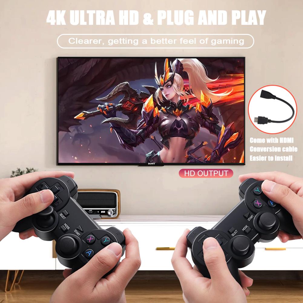 2.4G Mini Pocket Games Console Best Gifts Wireless Game Machine Anti Slip Design HD Arcade Machine 10000+ Games for Kids Child