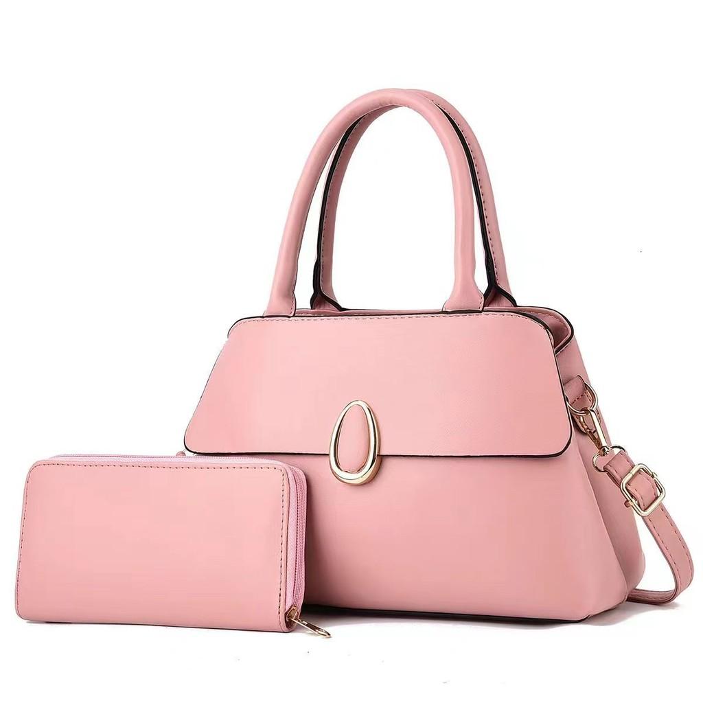 Стильная городская минималистичная женская сумка-ведро, универсальная сумка через плечо, модная сумочка в цветах макарон розовый