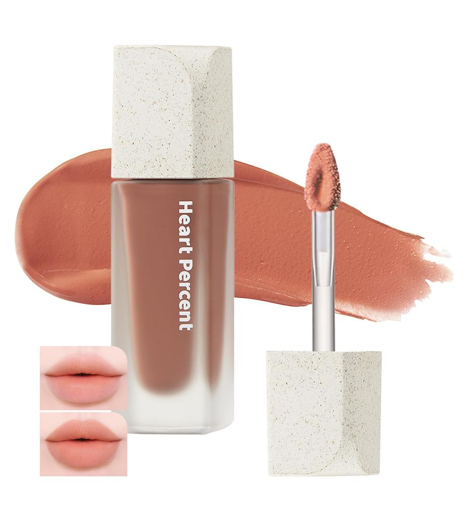 Heart Percent Dote On Mood Blurry Fog Tint (#01. Mellow Peach): A lightweight, easy-to-wear, blurring, long-lasting velvet matte lip stain.