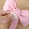 Pink Bow Cake Toppers EVA Foam Bowknot Cake Decorations for Wedding Birthday Baby Shower Party Supplies DIY Gift Box Wrap Decor