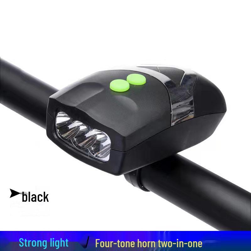 

USB-акумуляторний велосипедний сигнал і фара - Водонепроникне багатофункціональне велосипедне світло для нічної їзди
