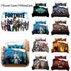 Fortnite 3-piece Digital Print Bedding Set Colorful Design High-quality Fabric