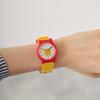 [Citizen Q&Q] Watch Analog Disney TSUMTSUM Winnie the Pooh Waterproof Urethane Band V06A-505VK Yellow/Red